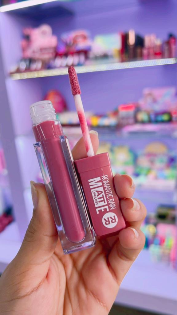 Labial Matte Romántic Rain 